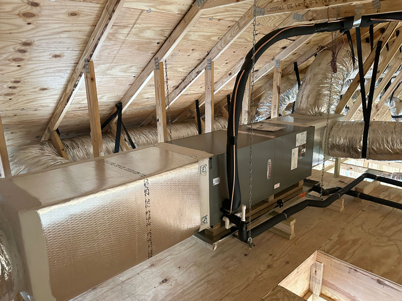 HVAC-New-construction-808×606 R&R Cooling Solutions HVAC system for new construction